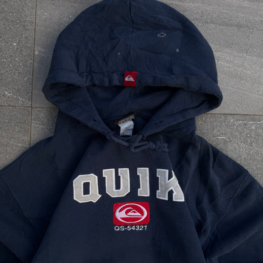 90s quiksilver hoodie - M