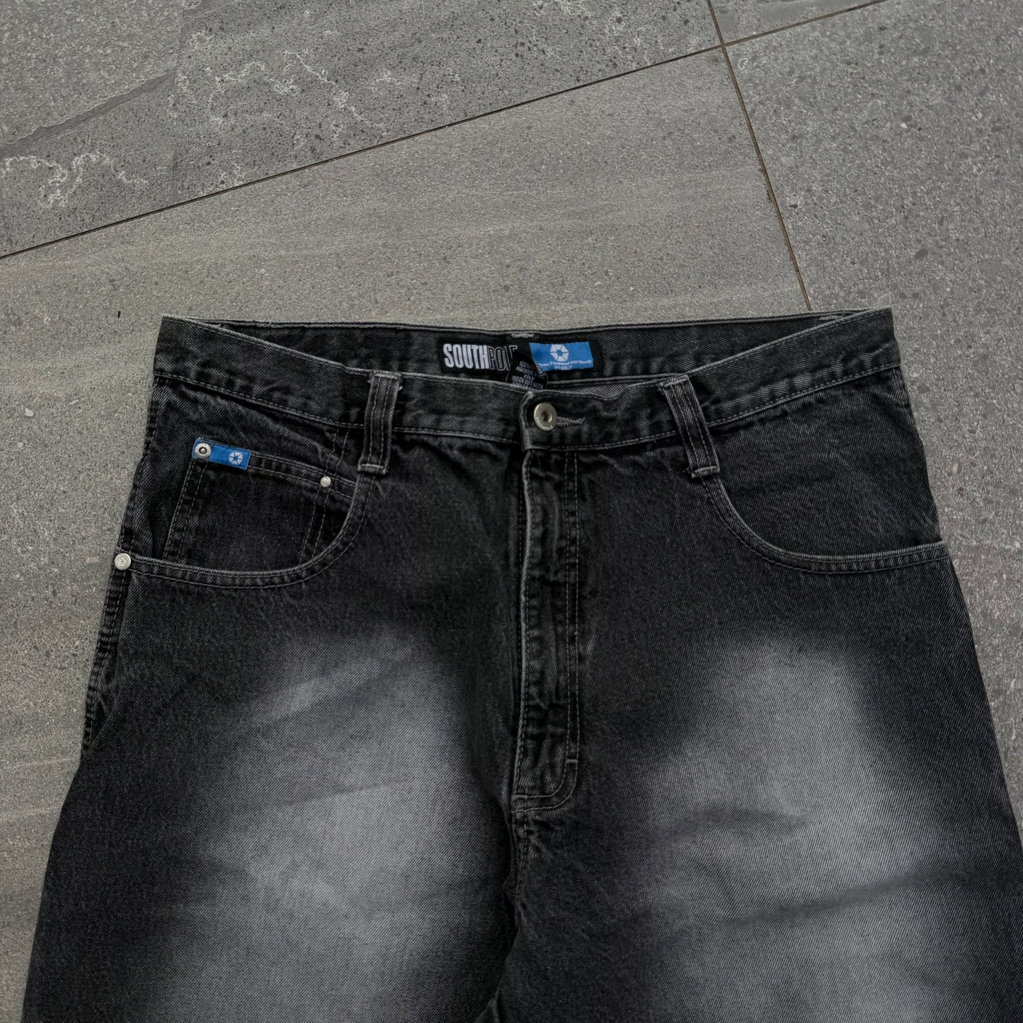 grail blue tab jorts - 34”