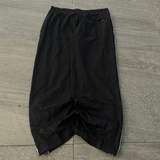 goated baggy nike flare zip trackpant - 34”