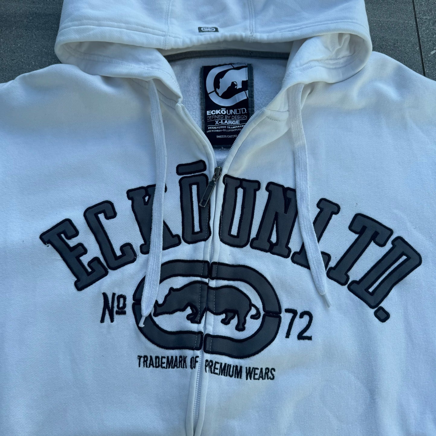 staple ecko hoodie - L