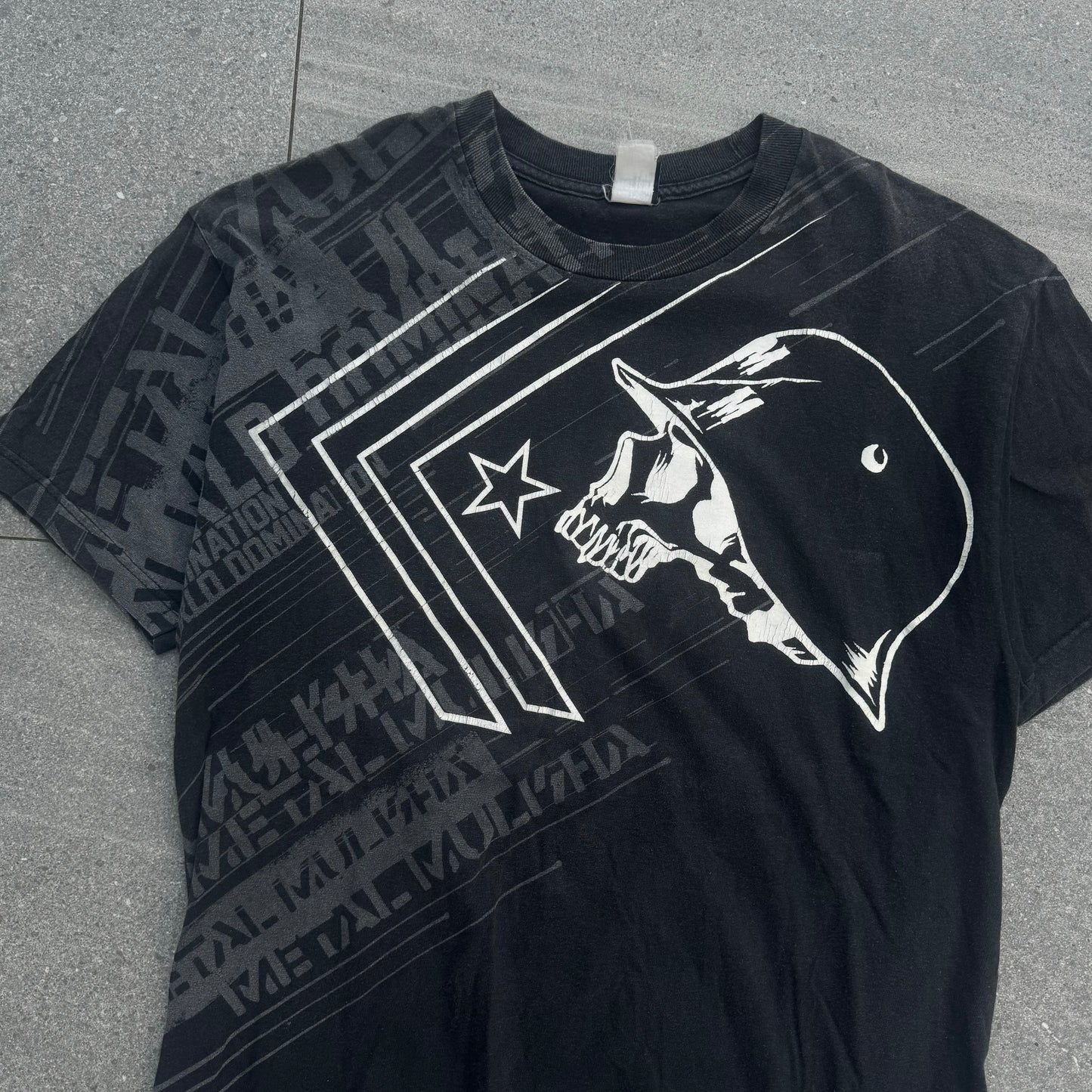 hard asf metal mulisha tee - L/XL