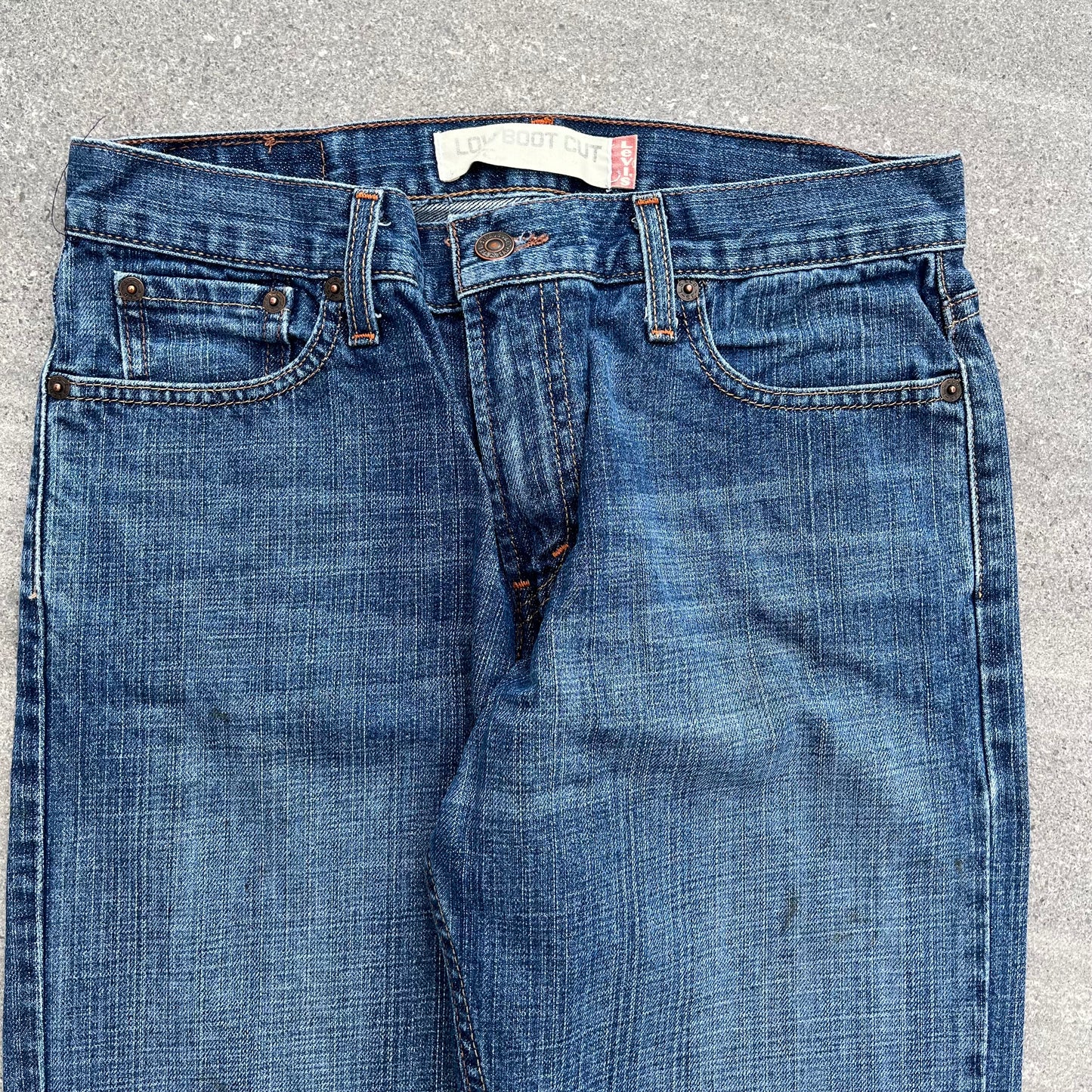 possibly the cleanest 527 levi low bootcuts in existence - 28x30”