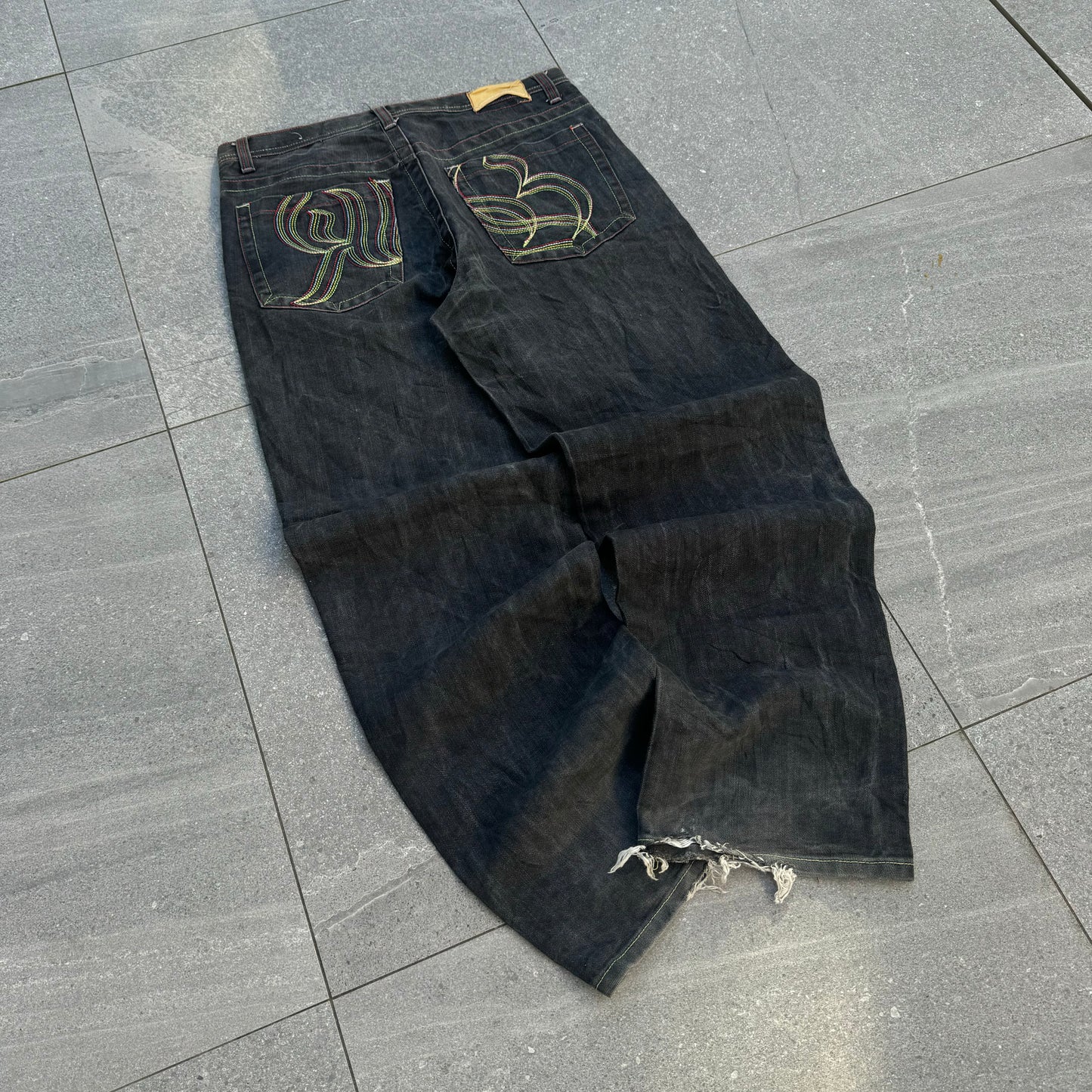 goat royal blue jeans - 36x33”