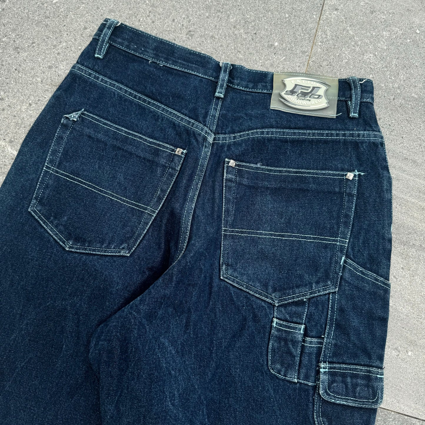 fj560 jorts so clean - 32x11.5”