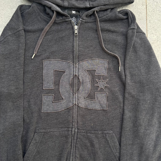 grey dc zip - S