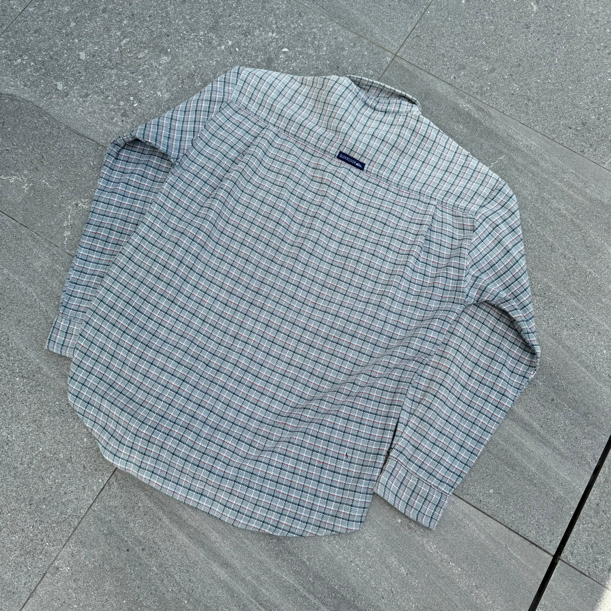 BEAUTIFUL 90s quiksilver textured shirt - L