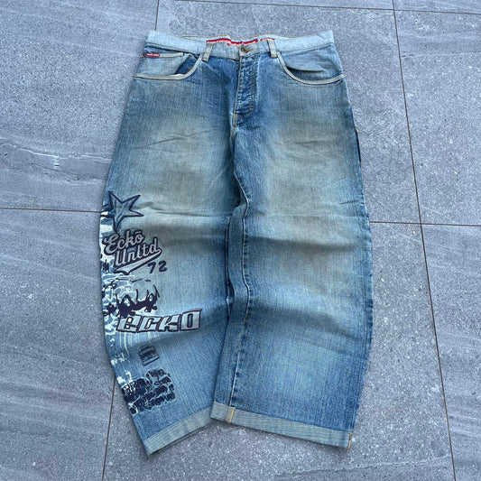 holy fuck these are so hard. ecko leg hits - 34x26”