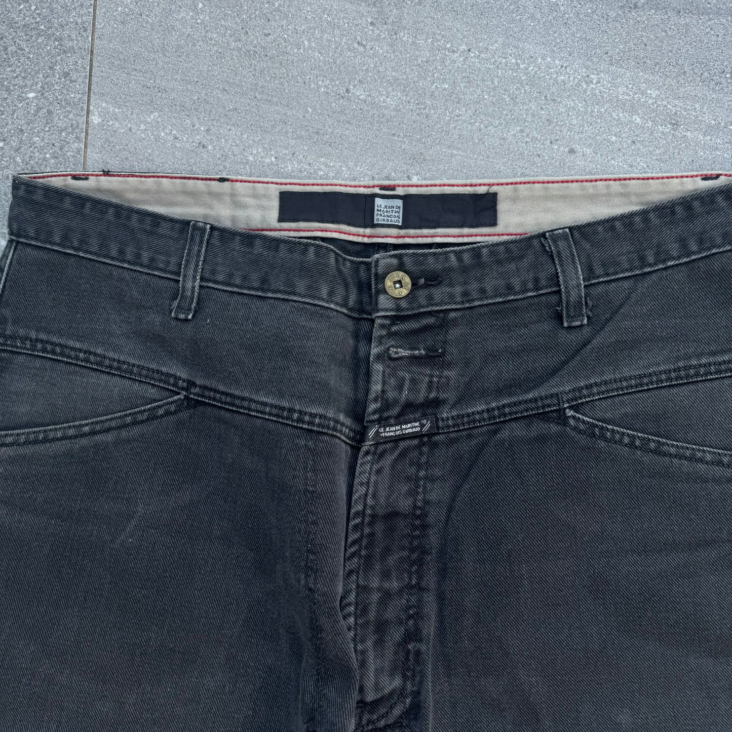 marithe francois girbaud jorts - 36x11.5”