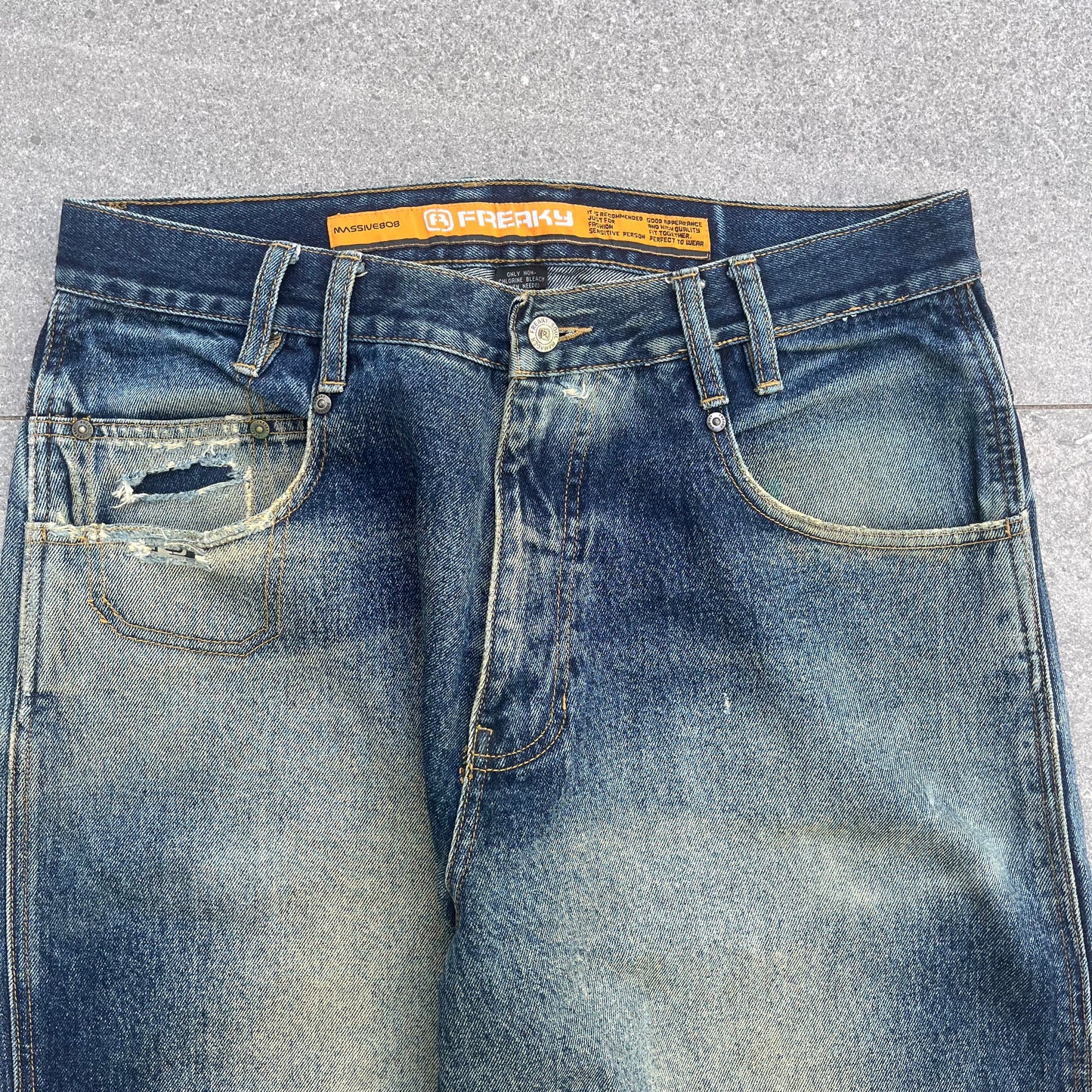 massive freaky jeans - 36x34”