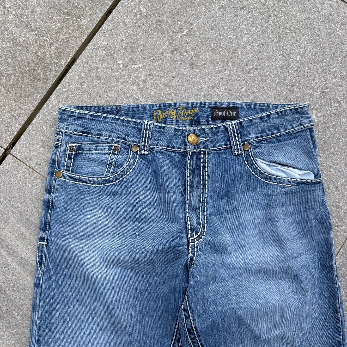 rock47 staaaacked bootcuts 🤤 - 36x35”