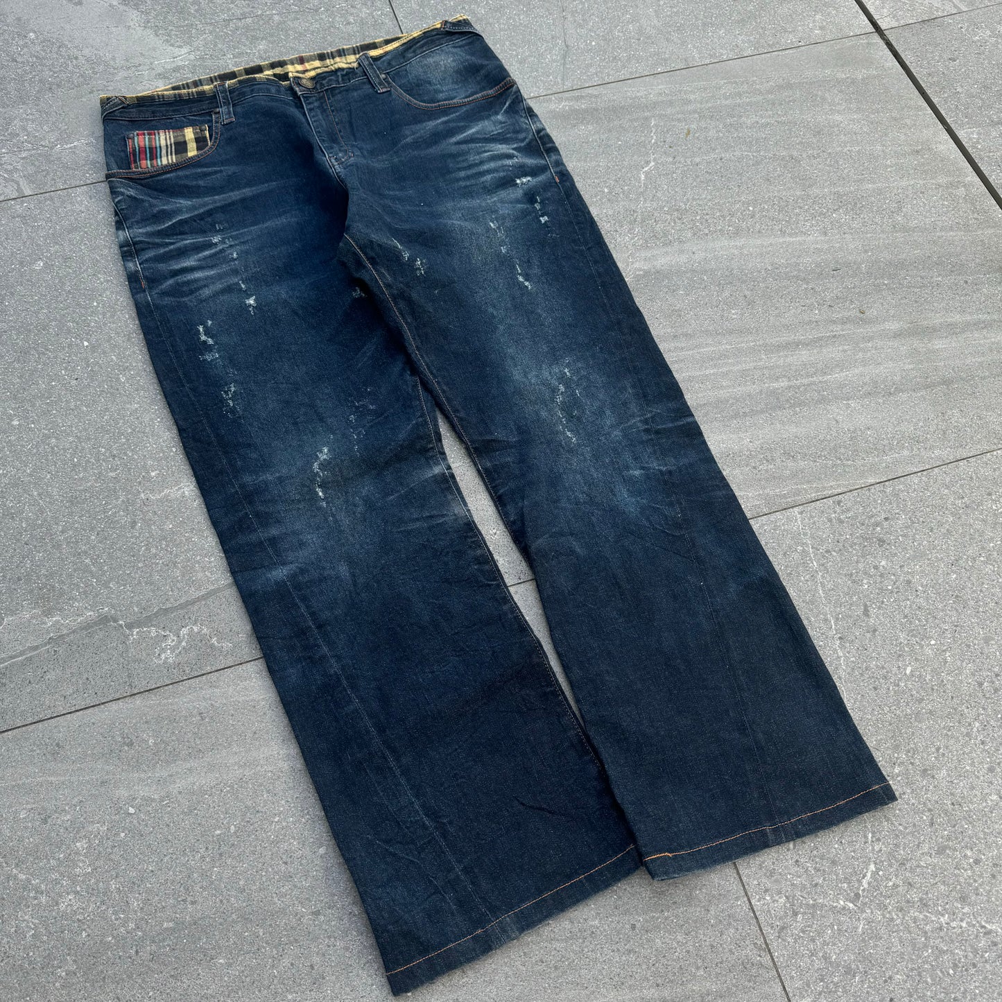 MFFFF PLAID EVISU BOOTCUTS HOLYSHit IG explore page type shit 36x31”