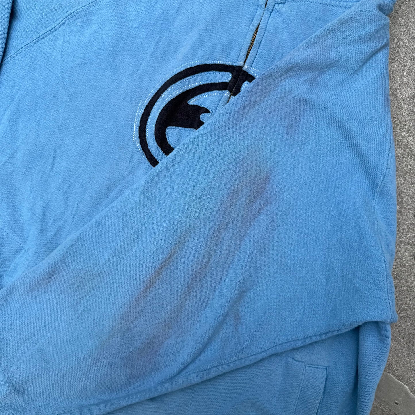 grail billabong hybrid zip up - XL