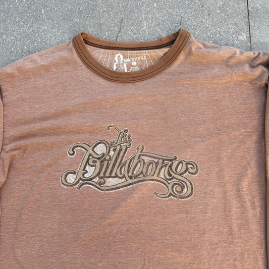 grunge billabong longsleeve - L