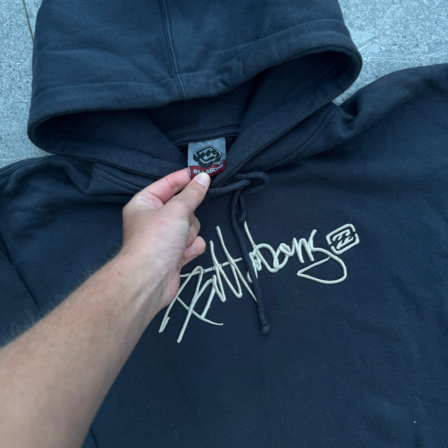 90s billabong hoodie - L