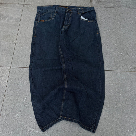 toughhh indigo meccas - 39x28.5”