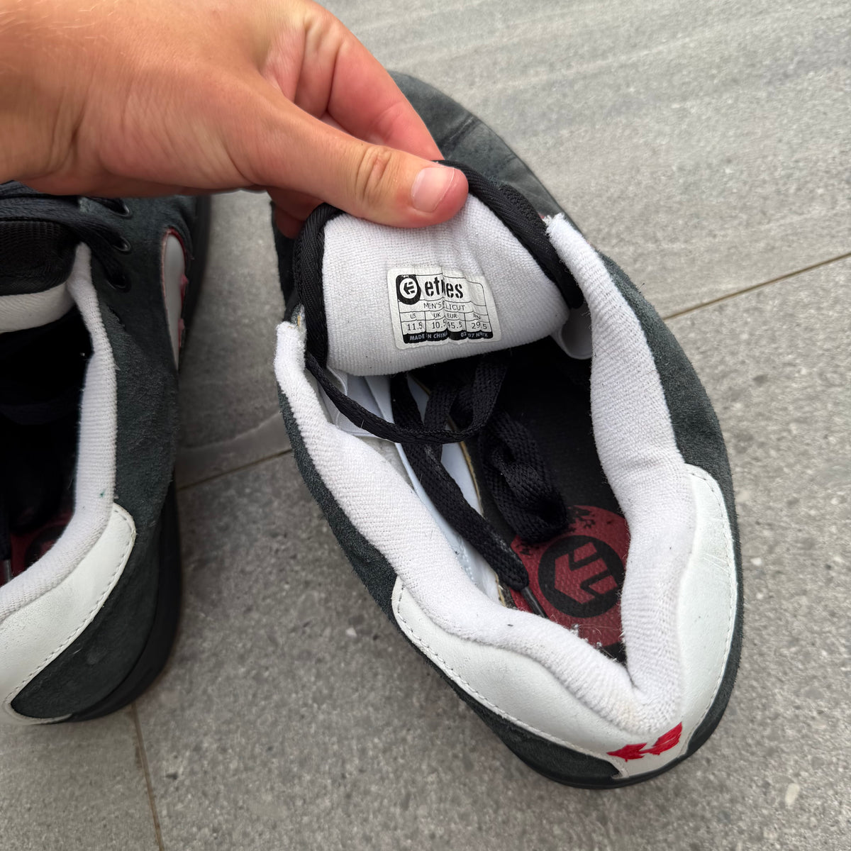 holy etnies - men’s US 11.5