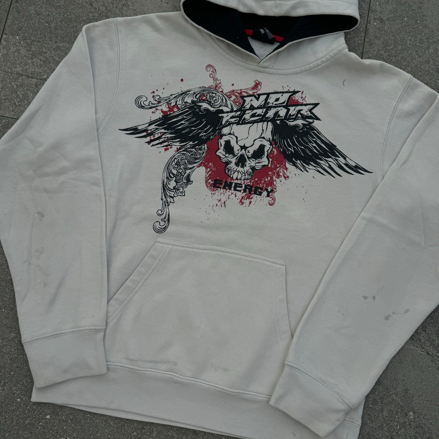 no fear hoodie - M