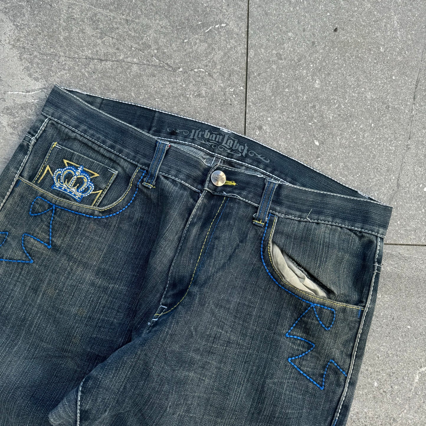 urban label baggy straights - 34x30”