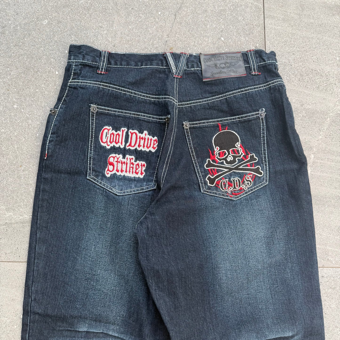 fadeeeed CDS jeans - 34x28” (the front goes so hard)