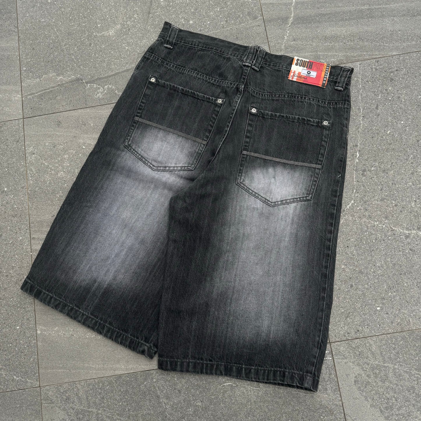 GRAIL southpole plaid jorts - 36x16”