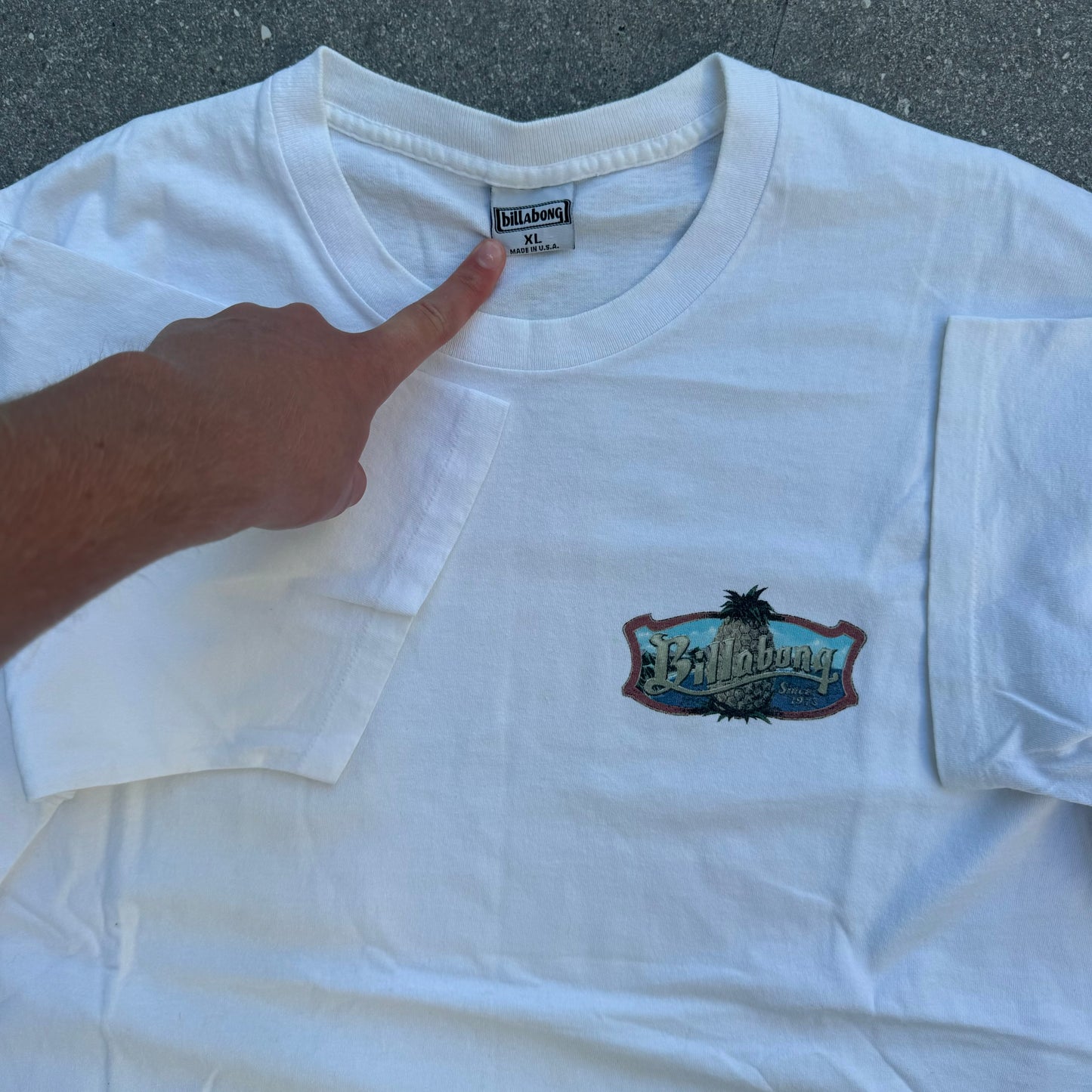 1997 billabong tee - XL