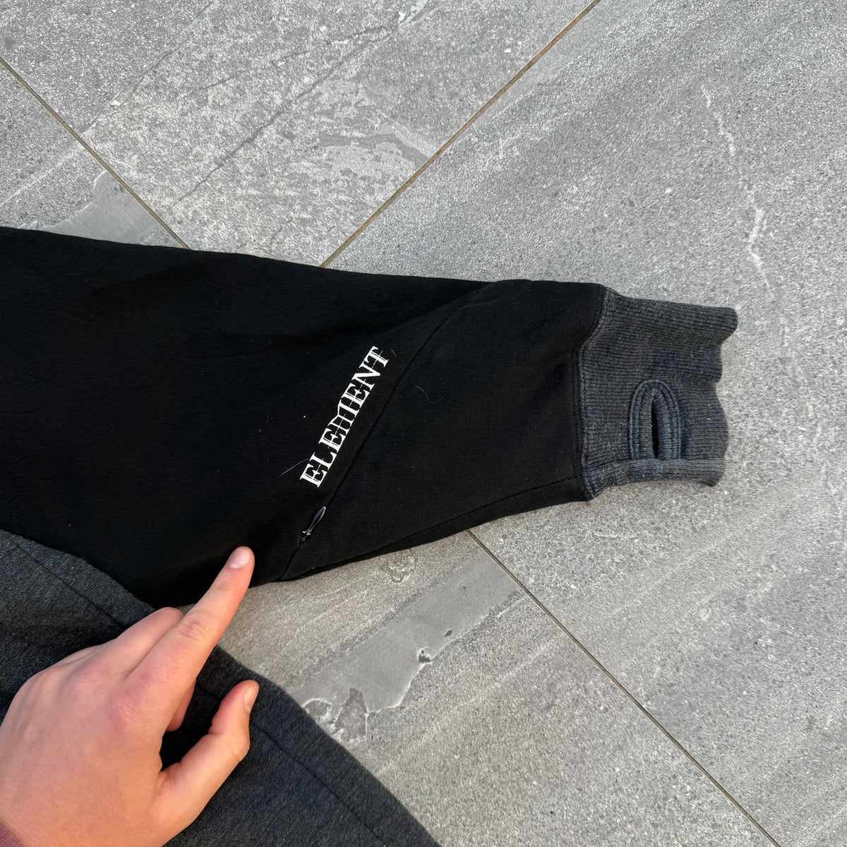 goated element hoodie (thumb holes!) - L