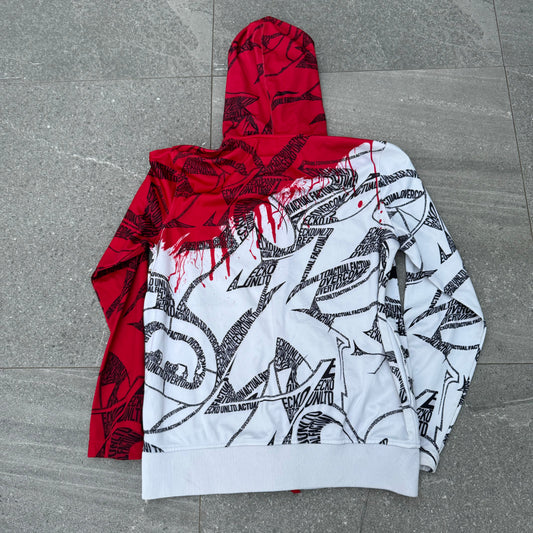 ecko graffiti jacket - M