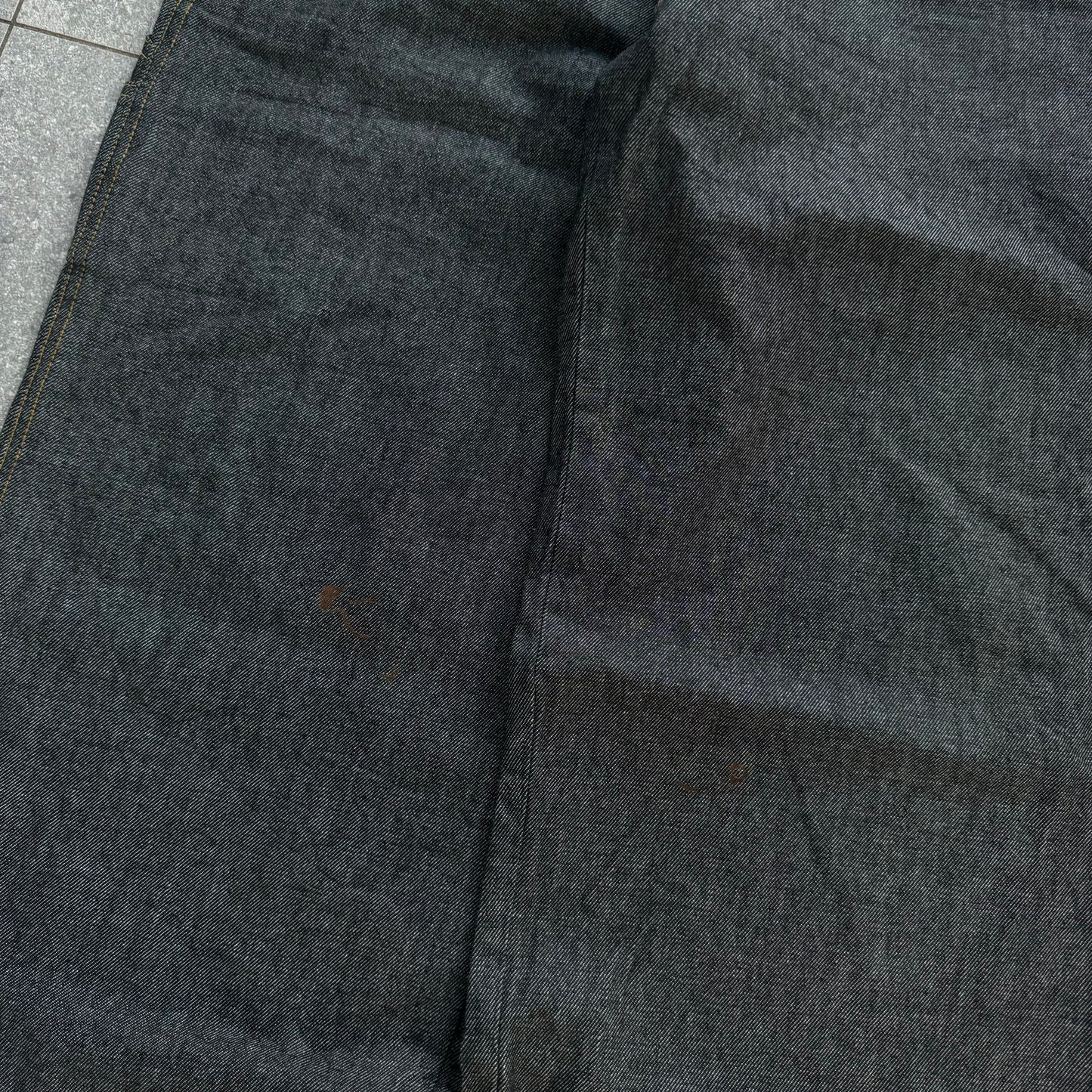 SEXXXXY raw denim spec SOHK jeans - 34x33”