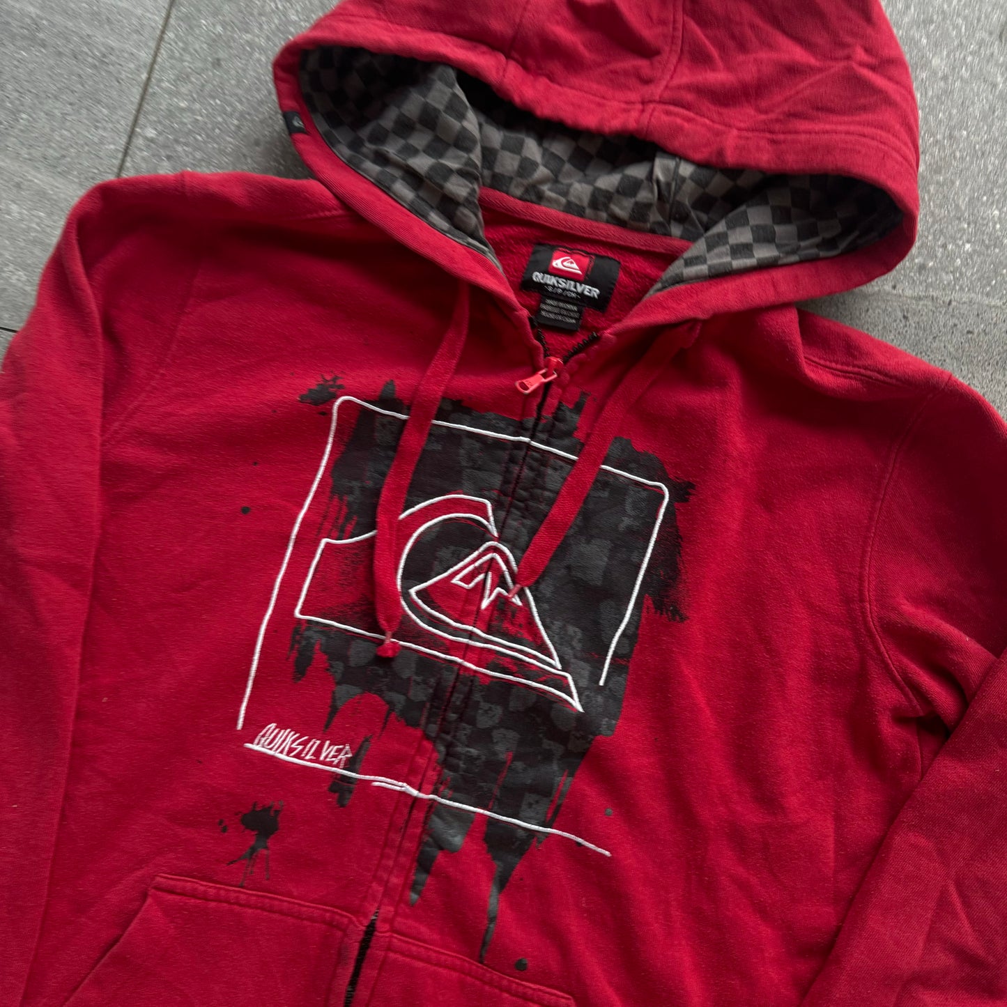 quiksilver hoodie - S/M