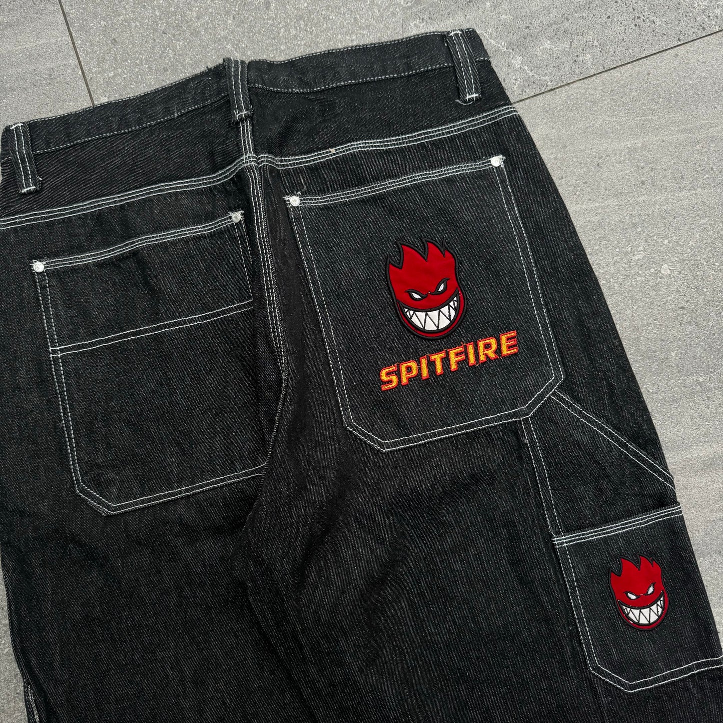 GRAIL OG 00s SPITFIRE JEANS (insane fit) 35x31”