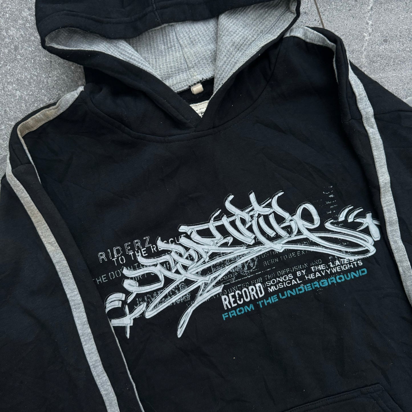 graffiti hood - XS/S