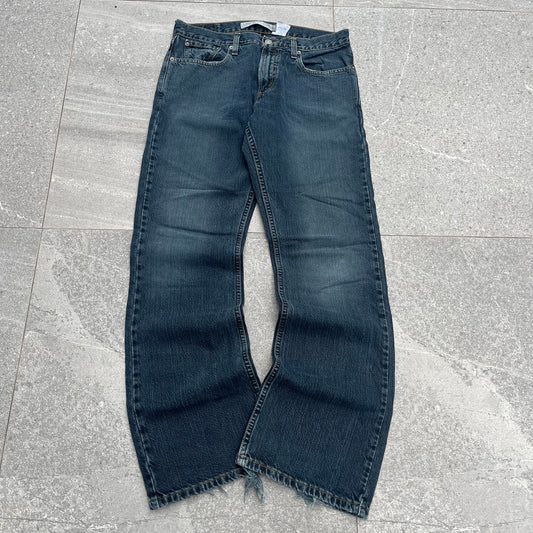 insane wash on these. levi 527 low bootcuts - 32x33”