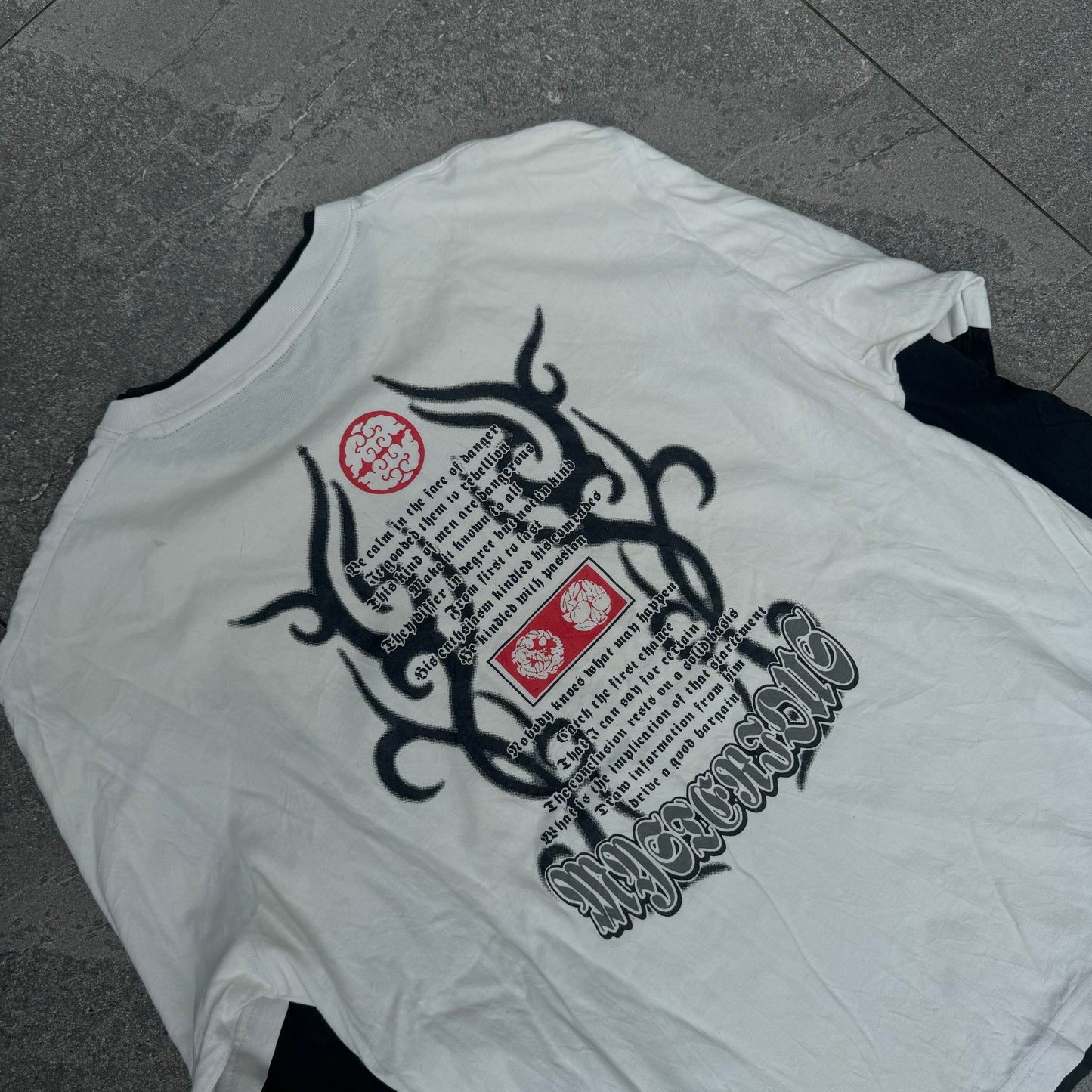 old muay thai built in longsleeve - M