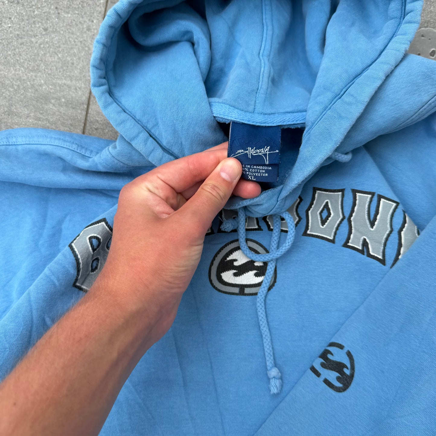 90s/00s baby blue GRAIL - XL