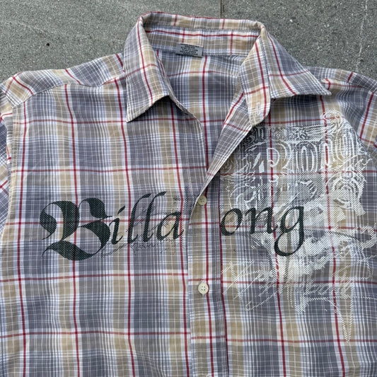 unreal billabong shirt - M/L