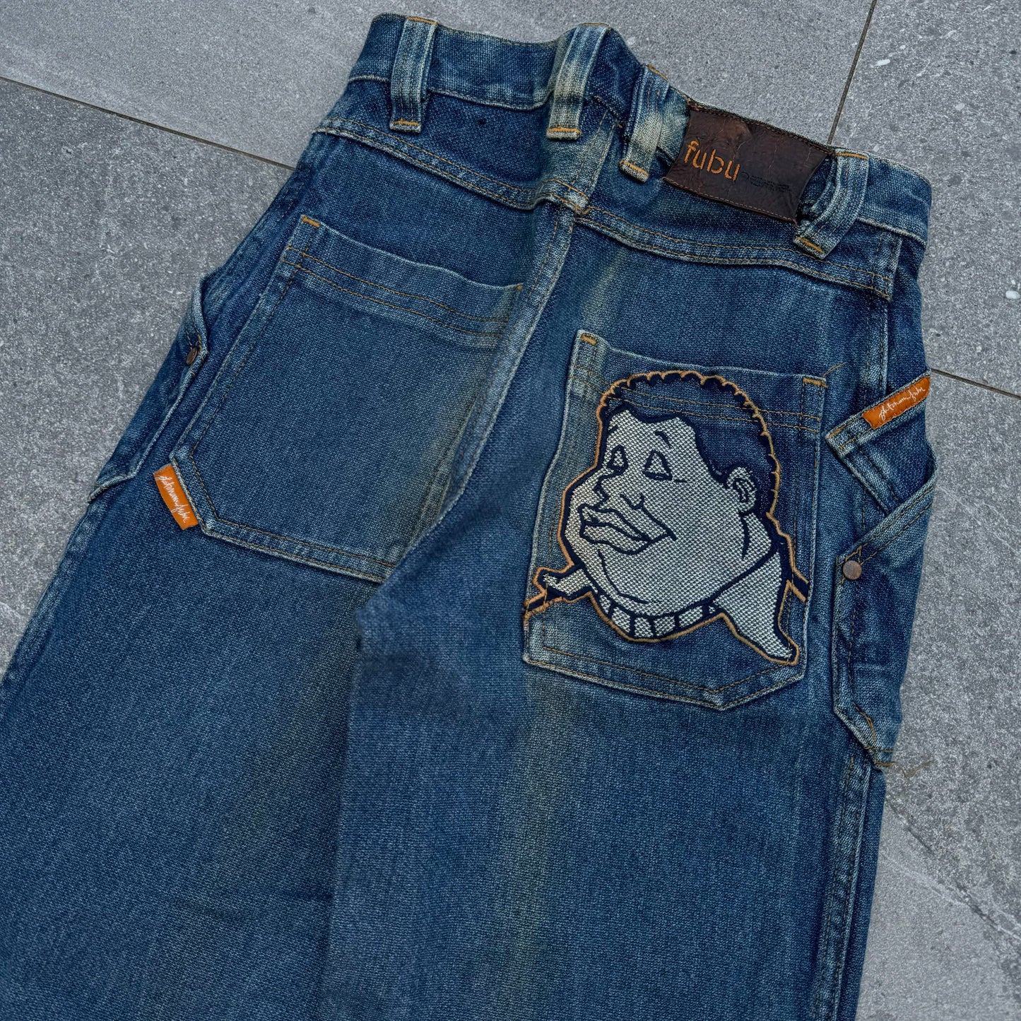 fubu fat albert jeans - 27x25”