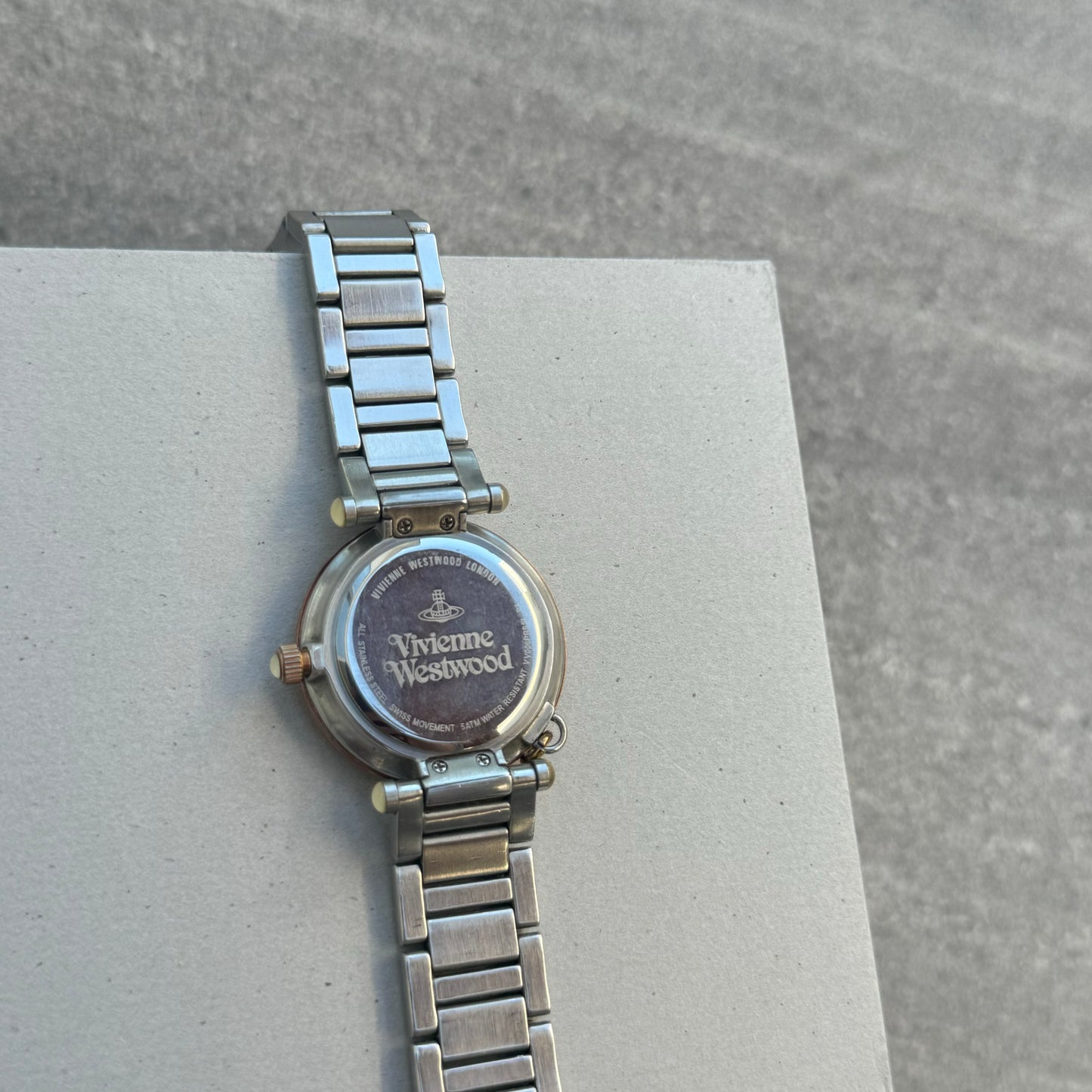 vivienne westwood two tone watch