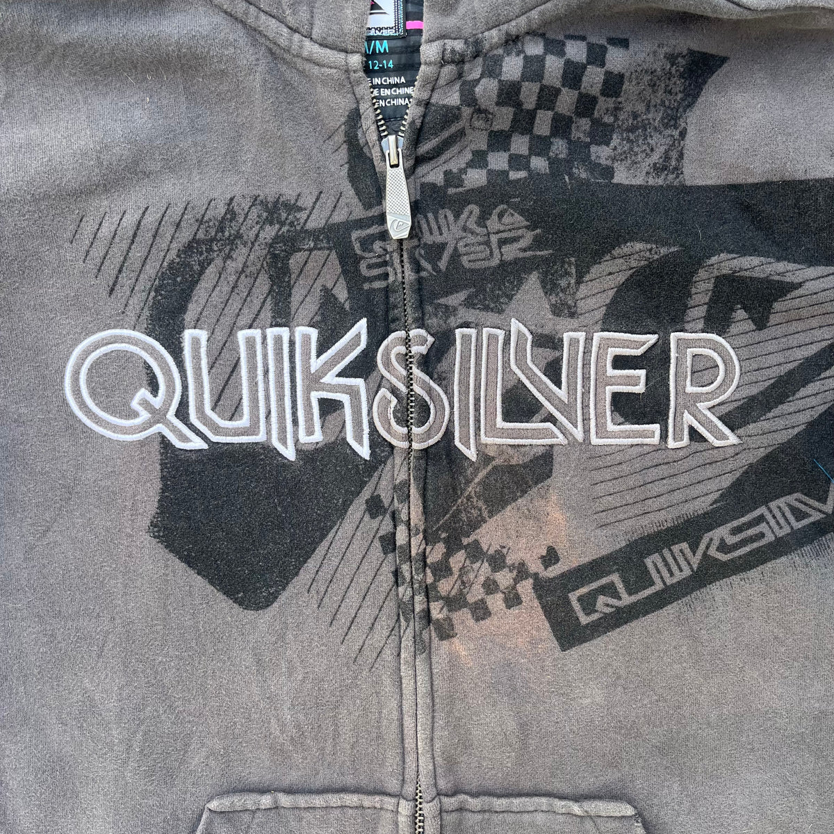tufff quiksilver zip - S