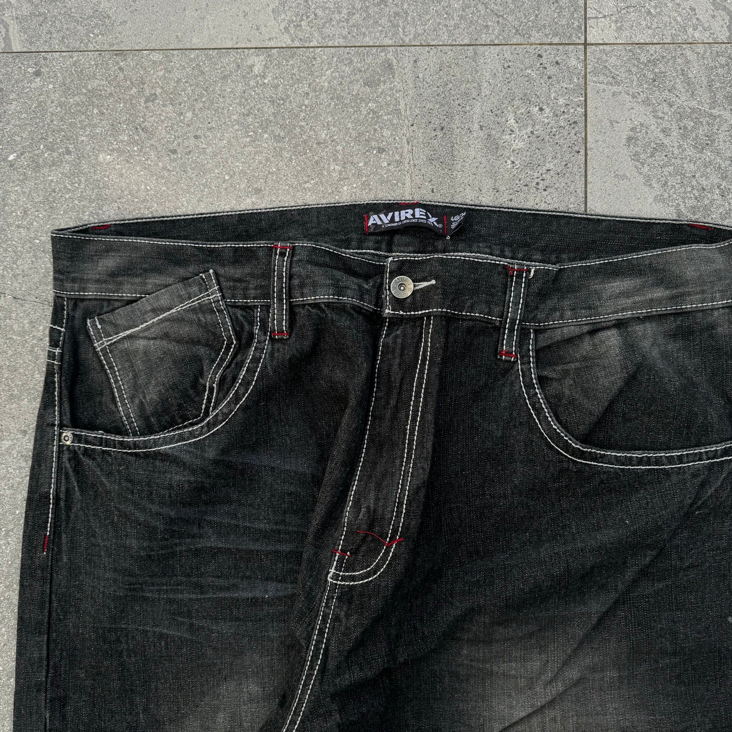 huge avirex jeans - 42x33”