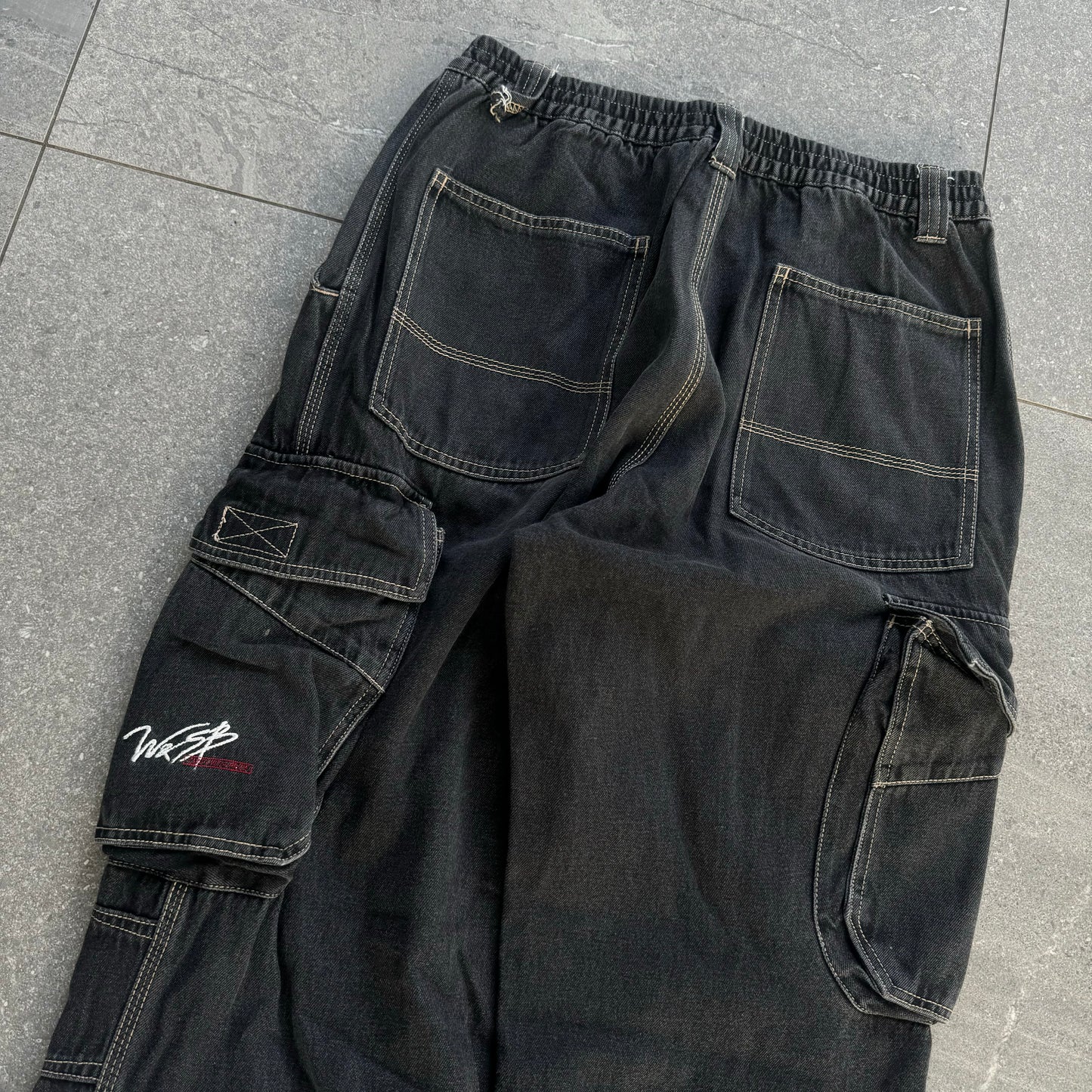 READ DESCRIPTION japanese surf jeans SO HARD - fits sizes 30-34”