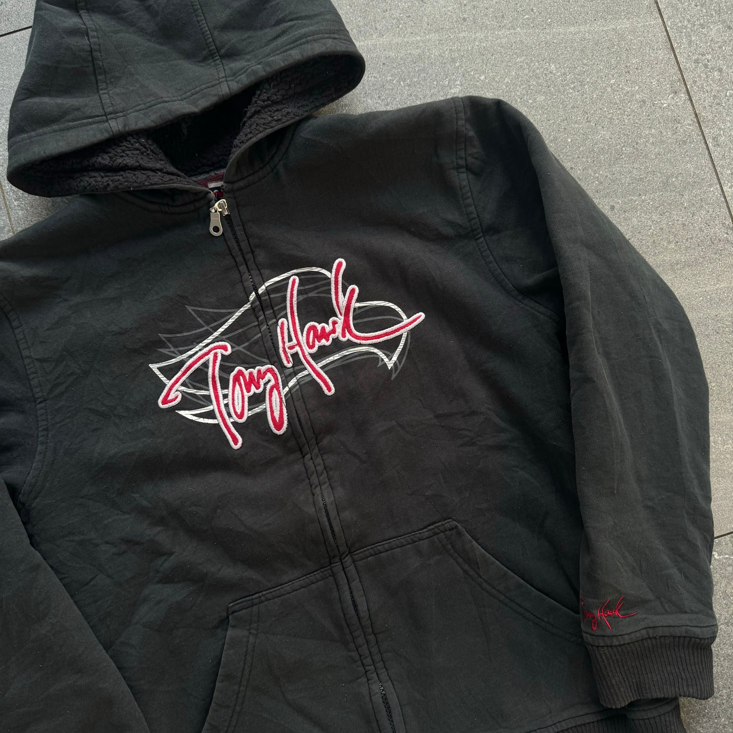 tony hawk hoodie - S