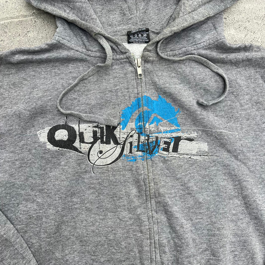 quiksilver grunge hit zip - M