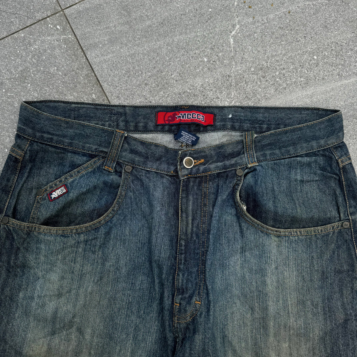 best fitting mecca jorts - 38x16”