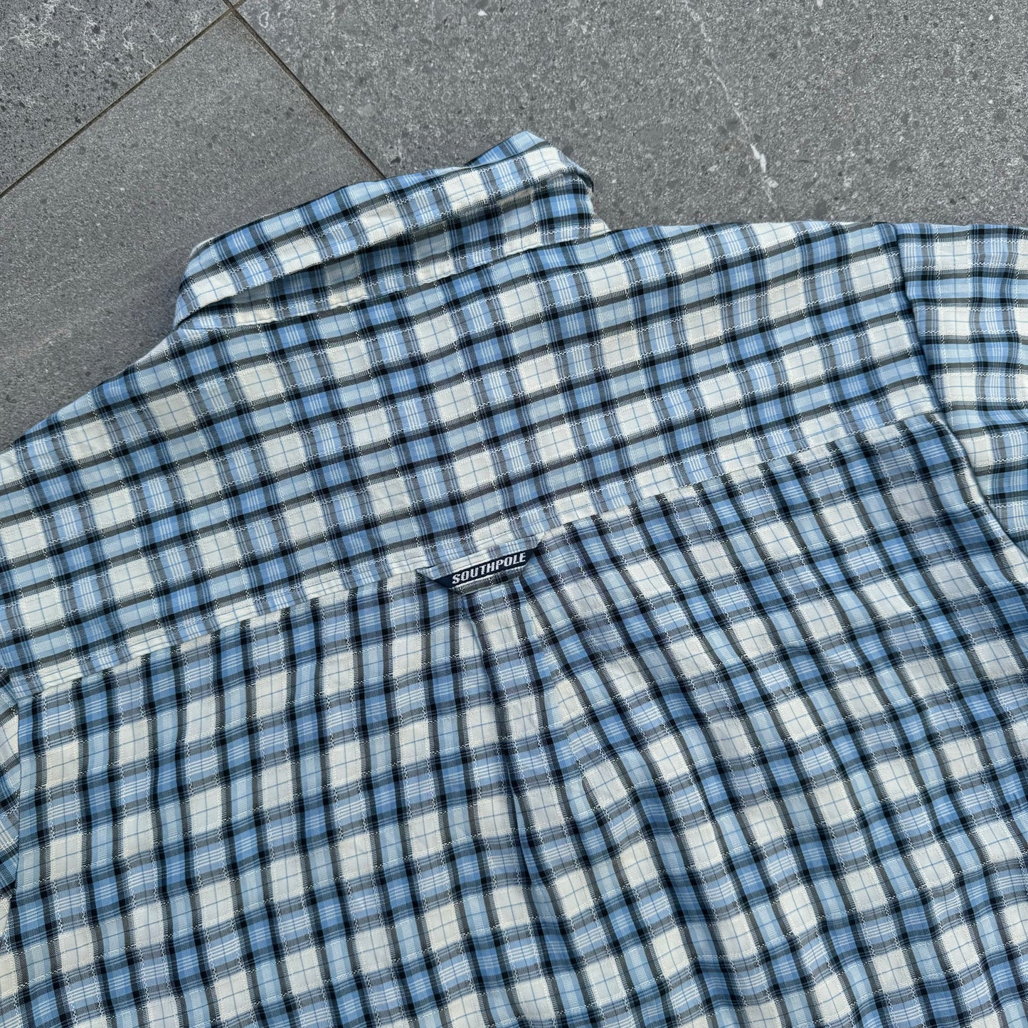 breeeeezy southpole button up - L