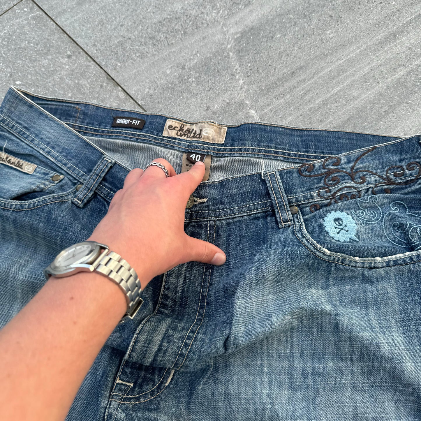 fat ecko jorts - 40”