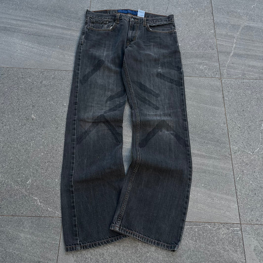 beauuuttt dark levi 527 bootcuts - 34x32”