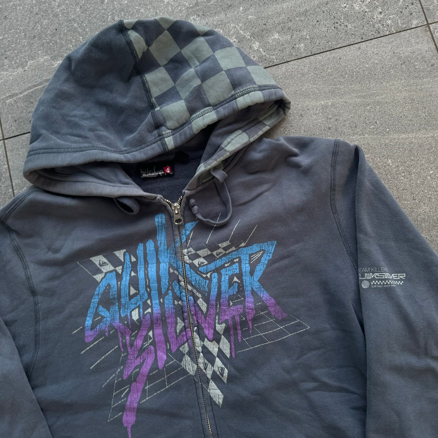 quiksilver hoodie - M