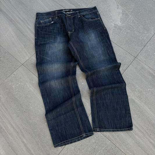fadeddddd avirex baggy bootcuts - 40x30”