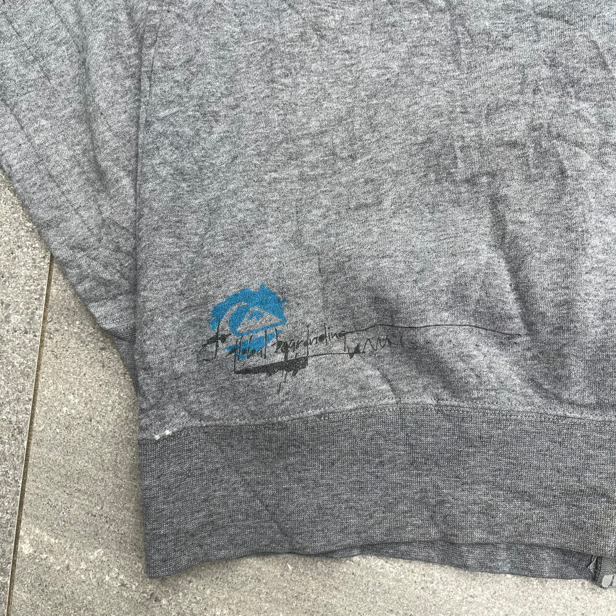 quiksilver grunge hit zip - M
