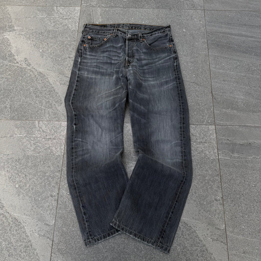 wooooaw black 501s - 32x29”